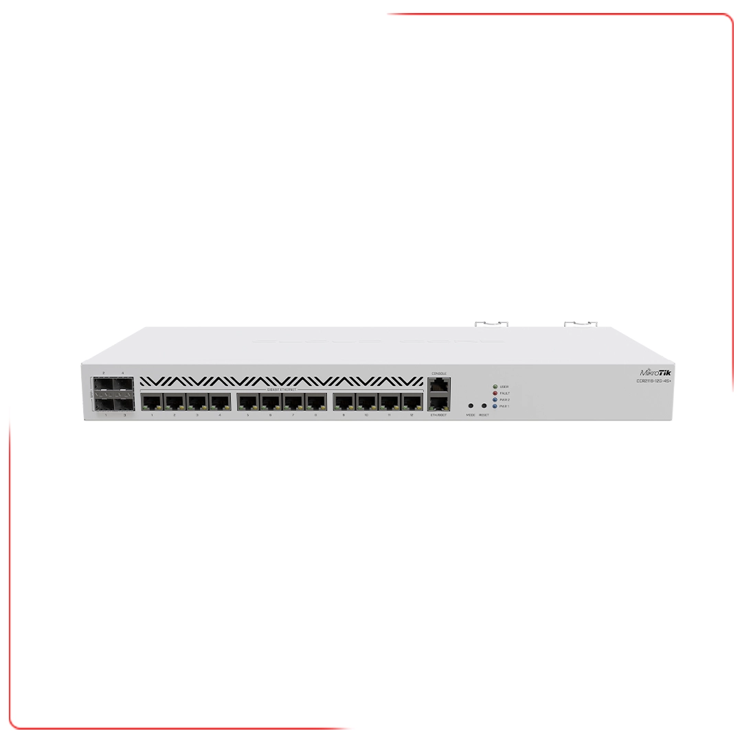 روتر میکروتیک مدل +CCR2116-12G-4S