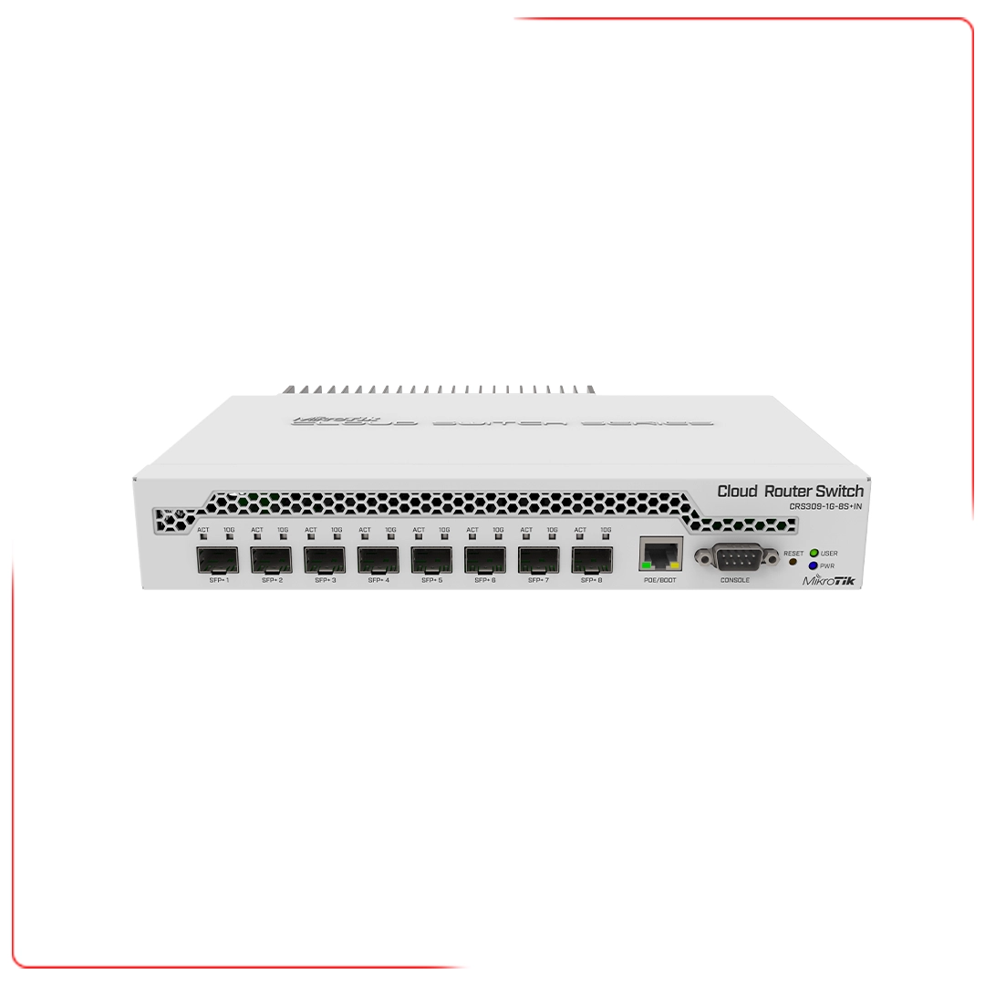 سوییچ میکروتیک مدل CRS309-1G-8S+IN