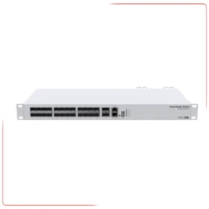 سوییچ میکروتیک مدل CRS326-24S+2Q+RM