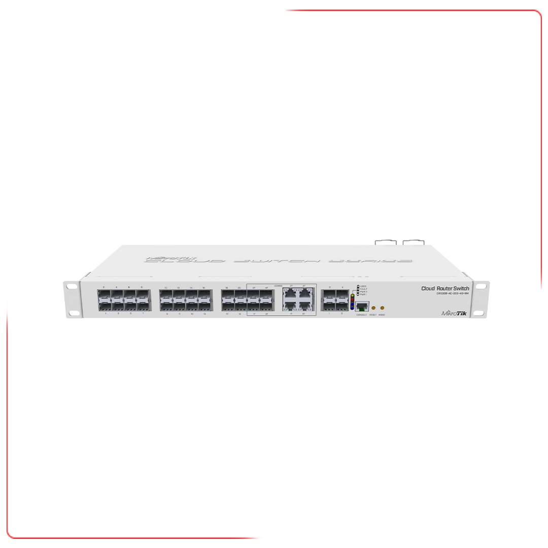 سوئیچ میکروتیک CRS328-4C-20S-4S+RM