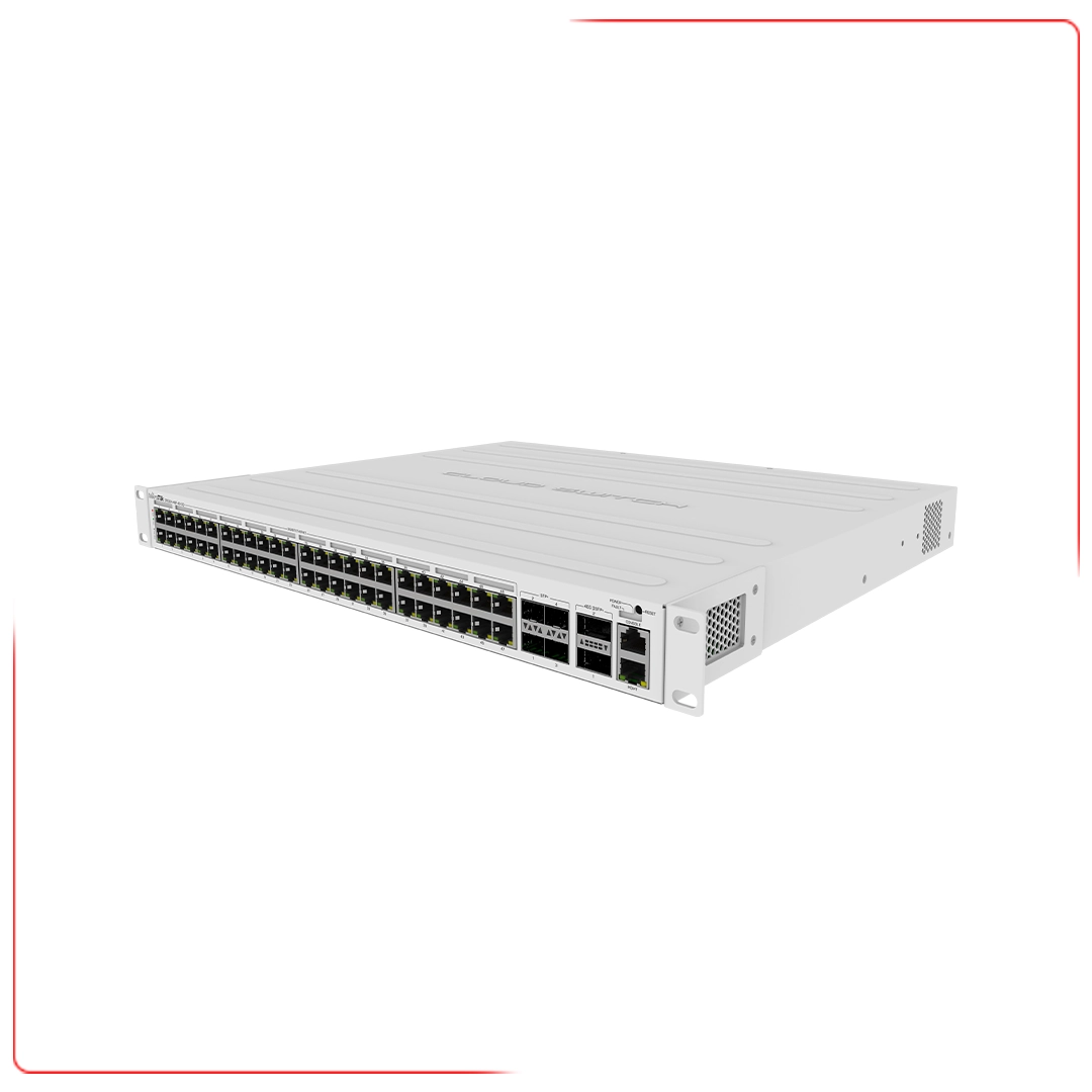 سوئیچ روتر میکروتیک مدل CRS354-48P-4S+2Q+RM