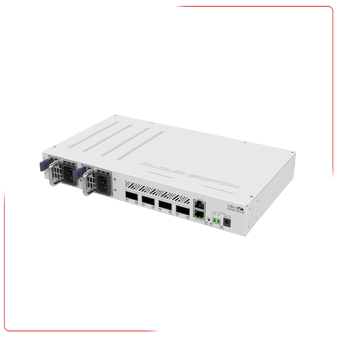 سوییچ میکروتیک CRS504-4XQ-IN