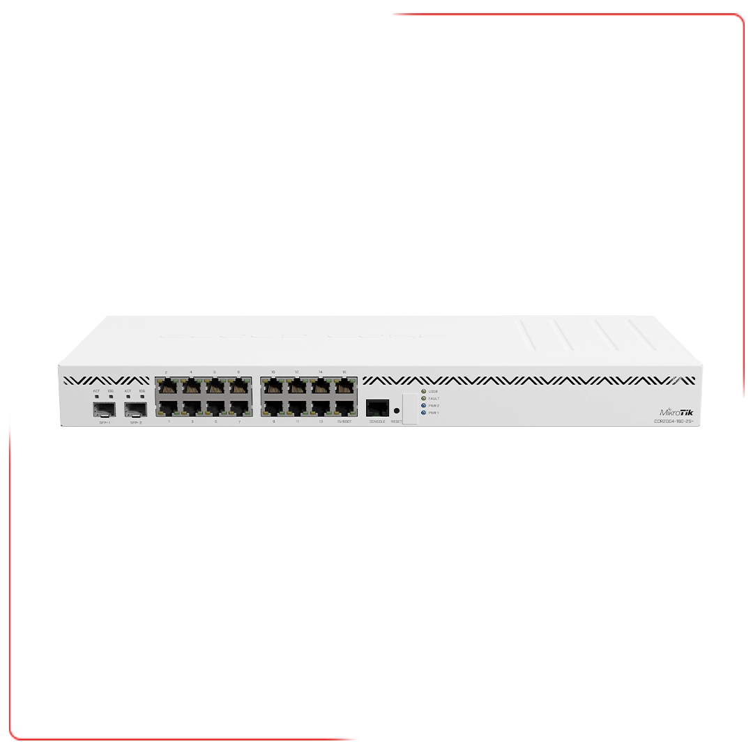 روتر میکروتیک مدل +CCR2004-16G-2S