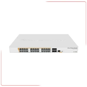 سوییچ میکروتیک مدل CRS328-24P-4S+RM