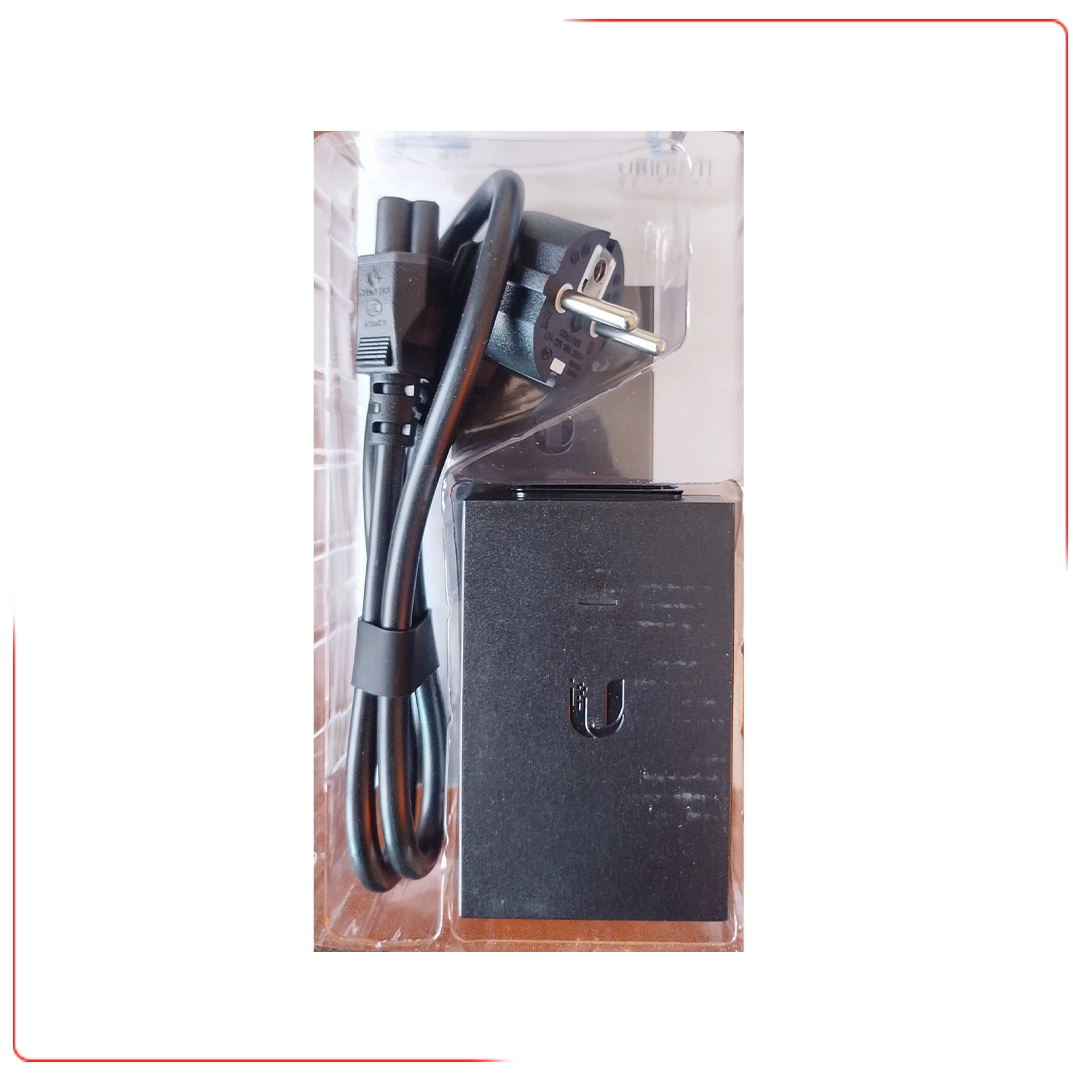 آداپتور پی او ای POE 24V 1A یوبیکویتی UBNT PoE injector
